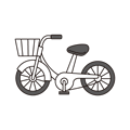 自転車 (モノクロ)
