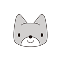 猫(モノクロ)