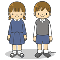 お受験ファッション(カラー)