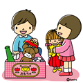 おもちゃ・お片付け(カラー)