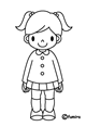 普通の幼稚園児(女の子)