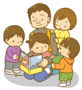 男性保育士さんの読み聞かせ(ソフト)