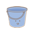 バケツのイラスト(ソフト) バケツのイラスト(ソフト)