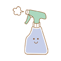 お掃除スプレーのイラスト(ソフト) お掃除スプレーのイラスト(ソフト)
