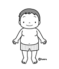 太った男の子