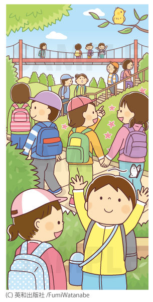 【お仕事】まちがい絵さがしYOU 2024年6月号（英和出版社）｜まちがいさがし・子ども向けイラスト・カラーイラスト