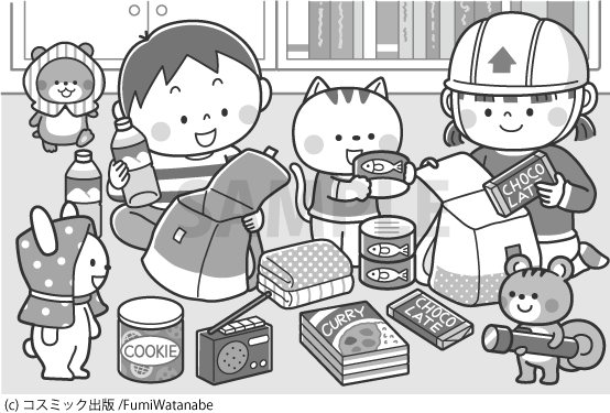 【お仕事】難問まちがいさがしベスト　Vol2(コスミック出版）｜まちがいさがし　子供向けイラスト　モノクロイラスト